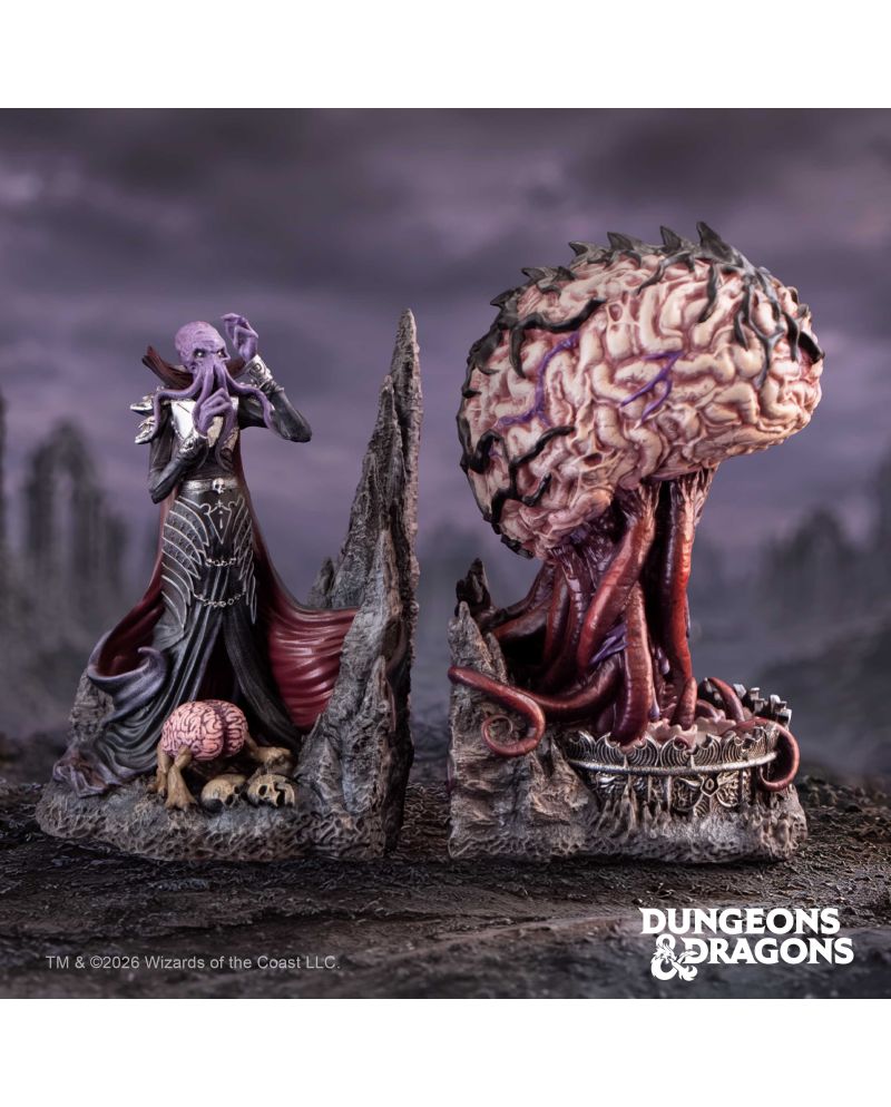 DONJONS & DRAGONS - Flagelleur Mental - Serre-Livres 20.3cm - vue principale