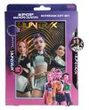Coffret carnet K-Pop Demon Hunters Golden vue de dos