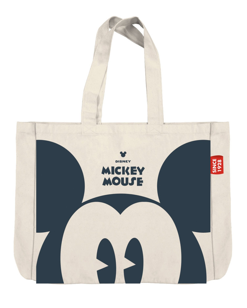 MICKEY MOUSE - Big Canvas Bag - 46x40,5x10cm