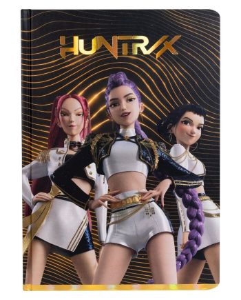 Détail du carnet K-Pop Demon Hunters Golden
