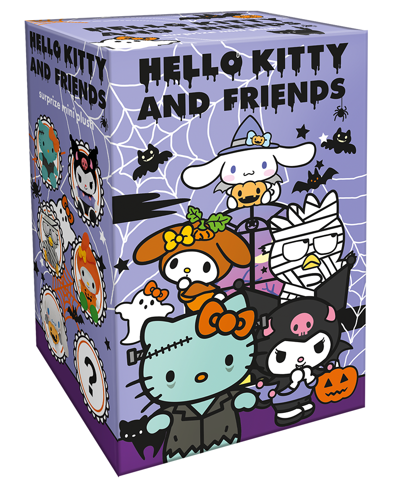 Blind Box Hello Kitty Halloween peluche 12 cm