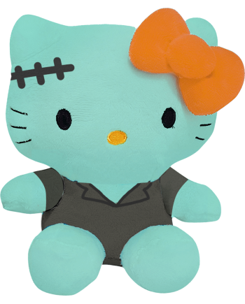 Détail de la peluche Hello Kitty 12 cm thème Halloween