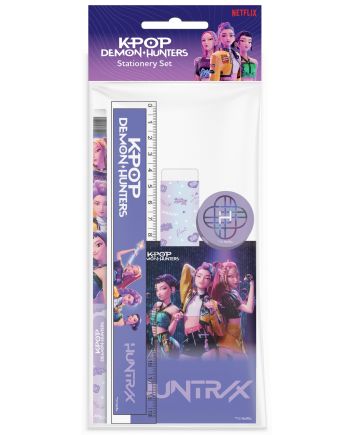 Set de papeterie K-Pop Demon Hunters 5 pièces JB Manga Shop