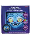 Lampe Derpy K-Pop Demon Hunters allumée avec effet lumineux