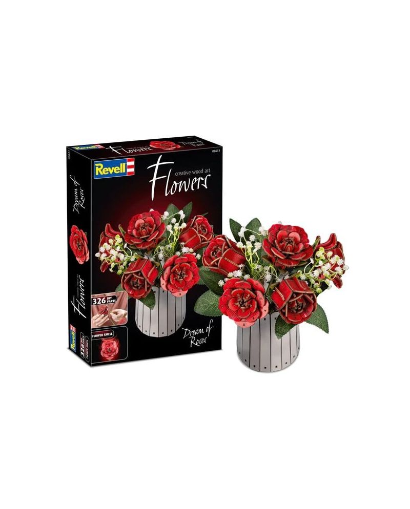 FLEURS EN BOIS - Rêve des Roses - 326pc - vue principale