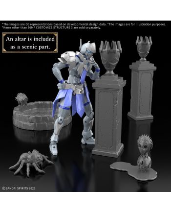 30MF - Customize Structure 3 - Model Kit - vue de profil