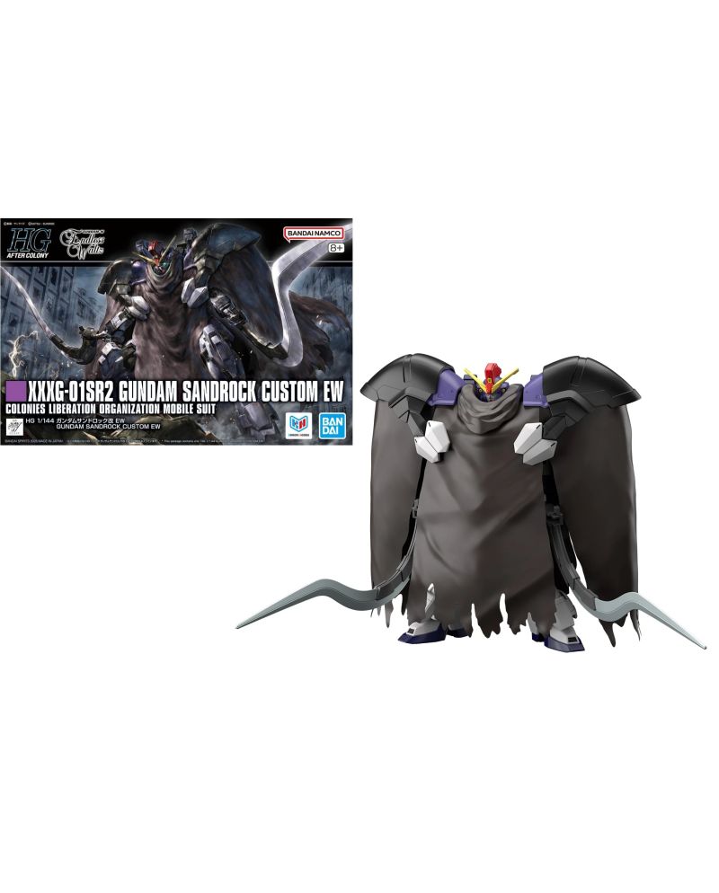Model Kit HG 1/144 Gundam Sandrock Custom EW de face