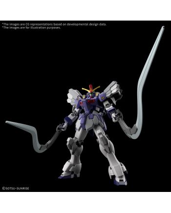 Model Kit HG 1/144 Gundam Sandrock Custom EW vue détaillée