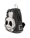 NBX - Jack Skellington - Sac à dos LoungeFly '23x26.5x11.5' - vue de face