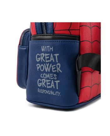 MARVEL - Spiderman Coosplay - Mini Sac à dos LoungeFly - vue de profil