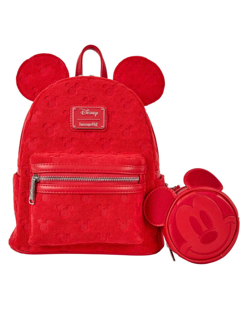 DISNEY - Mickey "Ears Burnout" - Mini Backpack LoungeFly