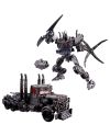 Figurine Transformers Scourge Studio Series vue de profil