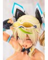 Statuette Summer Color Gene Phantasy Star Online 2 détail du socle