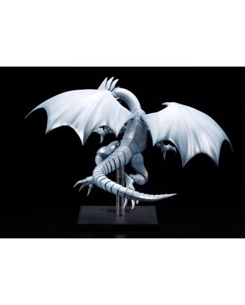 Figurine Kotobukiya Dragon Blanc aux Yeux Bleus vue de profil
