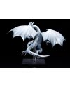 Figurine Kotobukiya Dragon Blanc aux Yeux Bleus vue de profil