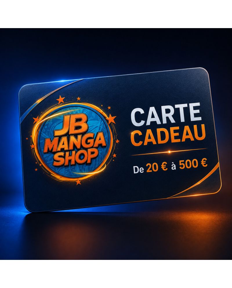 Carte cadeau manga numérique JB Manga Shop de 20 à 500 euros