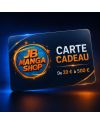 Carte cadeau manga numérique JB Manga Shop de 20 à 500 euros