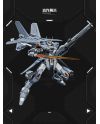 X-PLAY - J-35 Qiong Sheng - Model Kit 21cm - vue de face
