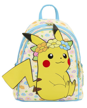 POKEMON - Pikachu Floral - Mini Backpack LoungeFly
