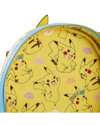POKEMON - Pikachu Floral - Mini Backpack LoungeFly