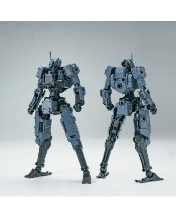 3 MIN PROJECT - Fenrir (Gris) - Model Kit 1/18 11.2cm - vue de face