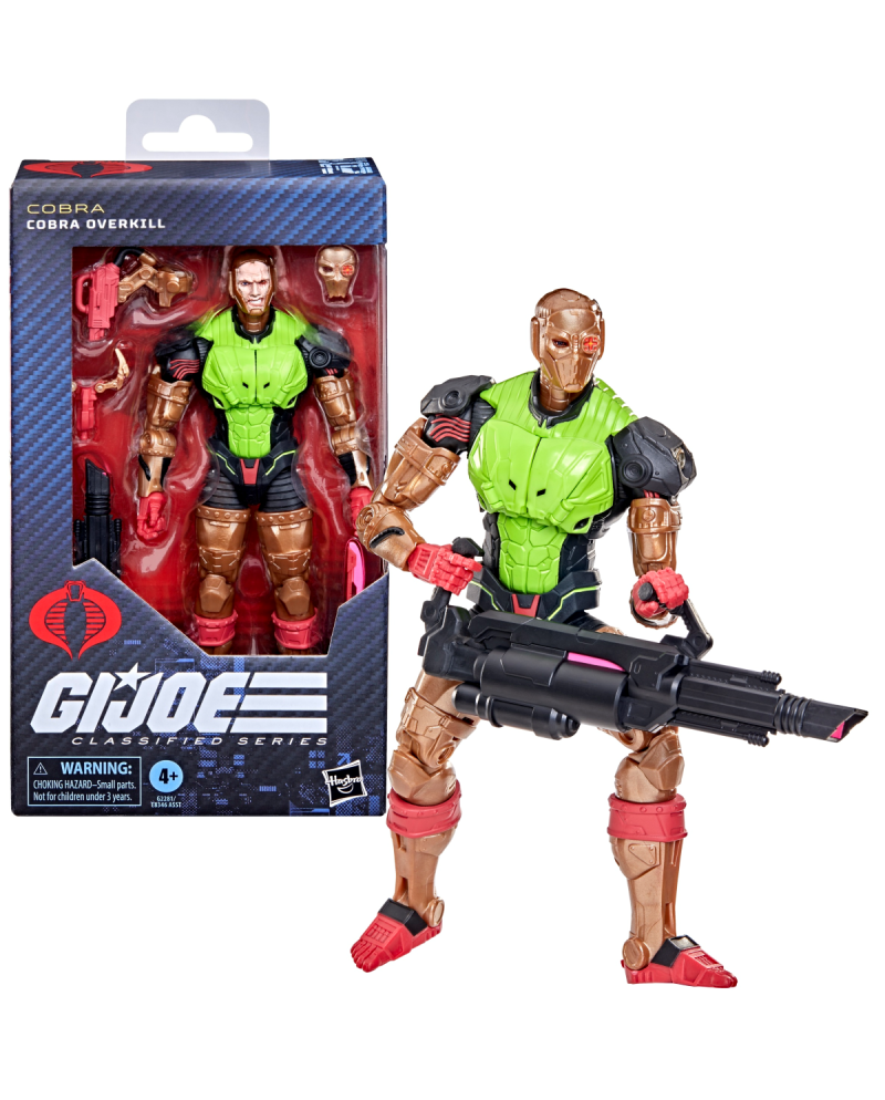 Figurine Cobra Overkill G.I. Joe Classified Series #201 15cm