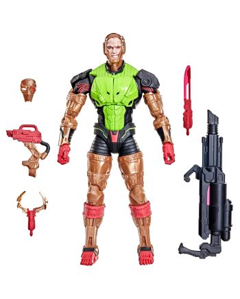 G.I. Joe Cobra Overkill figurine collection vue de profil