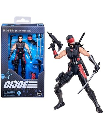 Figurine G.I. Joe Snake Eyes Dawn Moreno Classified Series 197 - vue principale