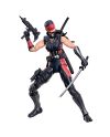 Figurine G.I. Joe Snake Eyes Dawn Moreno Classified Series 197 - vue de dos