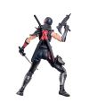 Figurine G.I. Joe Snake Eyes Dawn Moreno Classified Series 197 - détails accessoires