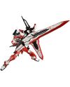 GUNDAM - MG 1/100 MBF-02VV Gundam Astray Turn Red - vue de face