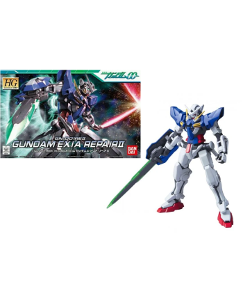 GUNDAM - HG 1/144 00 GN-001RE II Gundam Exia Repair II - Model Kit - vue principale