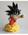 Tirelire Son Goku chibi Dragon Ball 22cm vue de profil