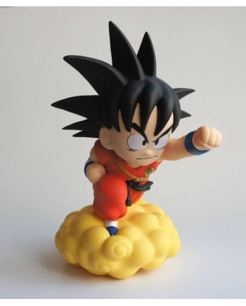 Tirelire Son Goku chibi Dragon Ball 22cm détail du visage