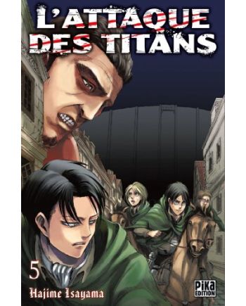 L'ATTAQUE DES TITANS - Tome 5 - vue principale