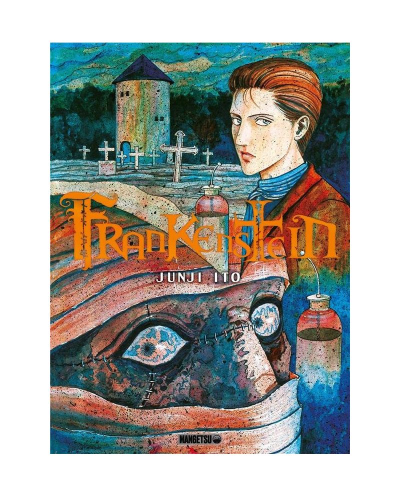 Couverture du manga Frankenstein de Junji Ito, one-shot édité par Mangetsu