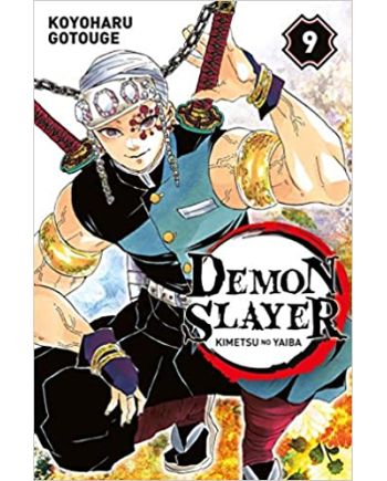 Couverture du manga Demon Slayer Tome 9 édité par Panini Manga