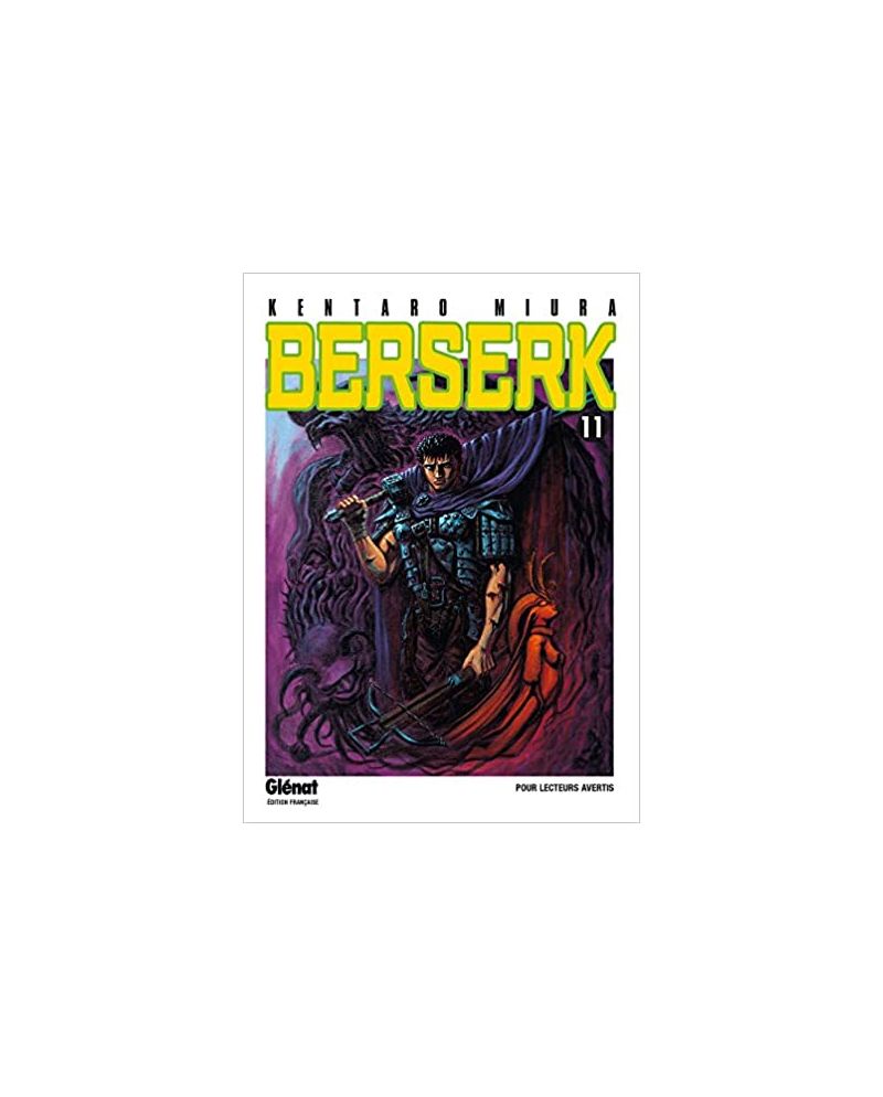 Couverture du manga Berserk Tome 11 édité par Glenat