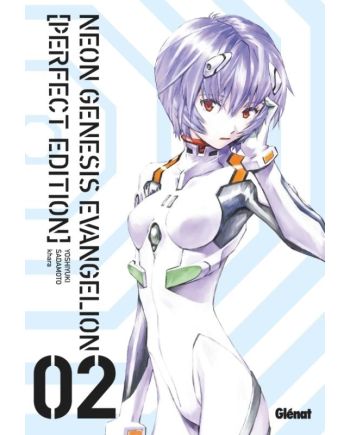 Neon Genesis Evangelion Tome 2 édition grand format - couverture manga Glénat