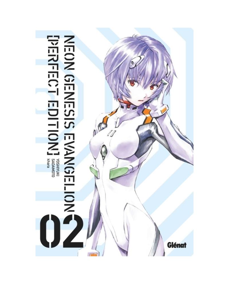 Neon Genesis Evangelion Tome 2 édition grand format - couverture manga Glénat