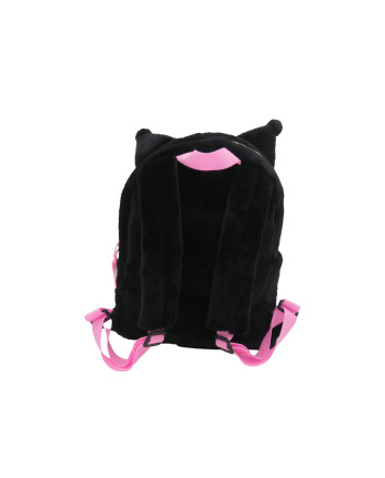 HELLO KITTY - Kuromi - Fur Backpack - 30x14x22cm