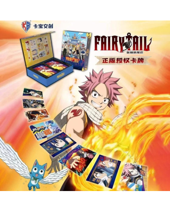 Fairy Tail Kabao boîte de 18 boosters cartes à collectionner