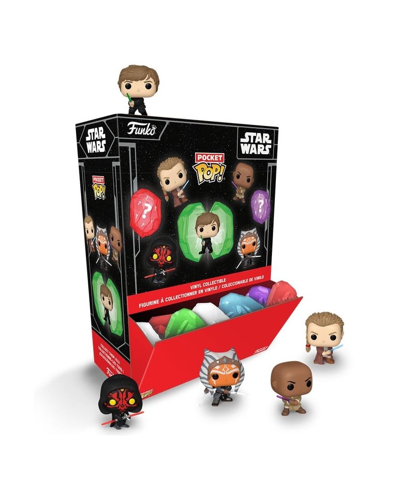 STAR WARS - Pocket POP Kyber Crystals (BOX 12 Figurines) - vue principale