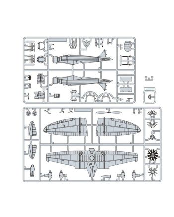 LE VENT SE LEVE - Avion Type 9 Prototype - Model Kit 1/48 - vue de profil