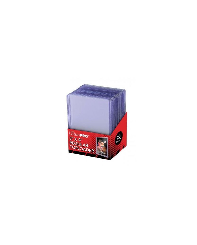 Ultra PRO Toploaders Clear Regular 3 x 4 lot de 25