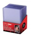 Ultra PRO Toploaders Clear Regular 3 x 4 lot de 25