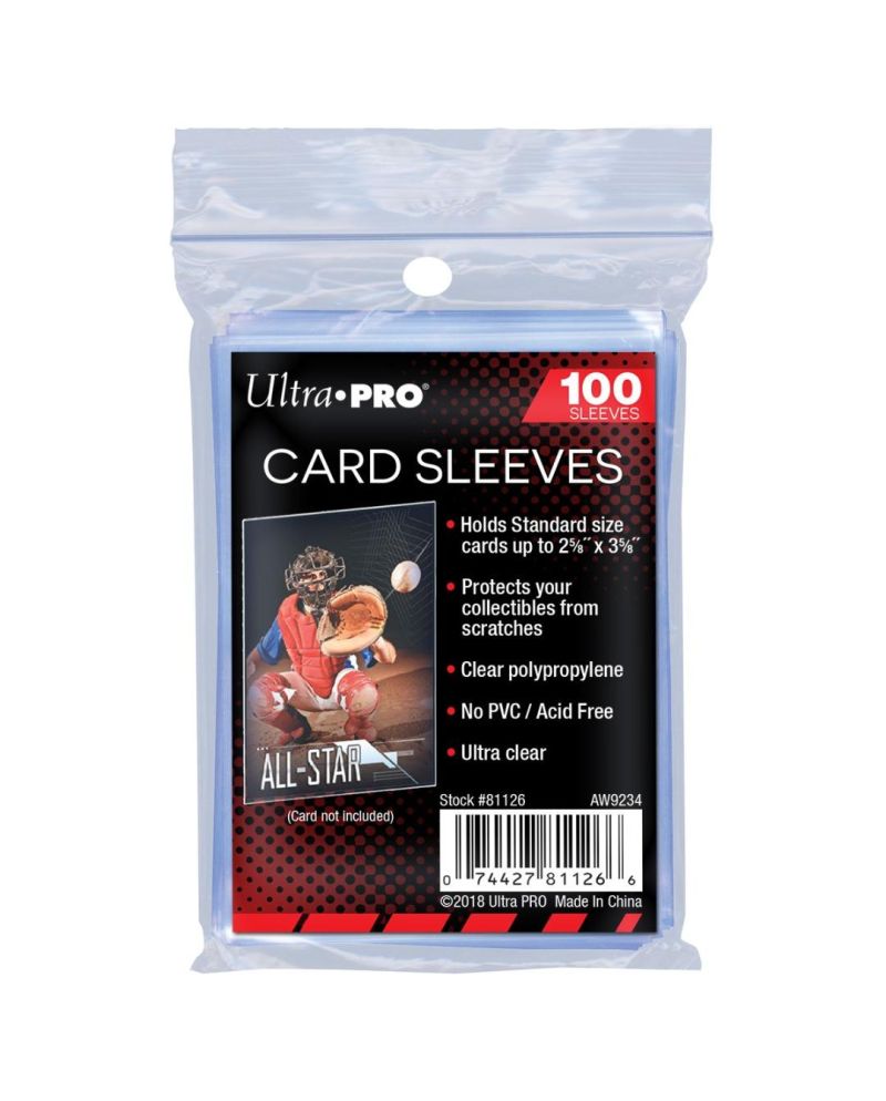 Ultra PRO - Regular Soft Card Sleeves - 100 Protège-Cartes