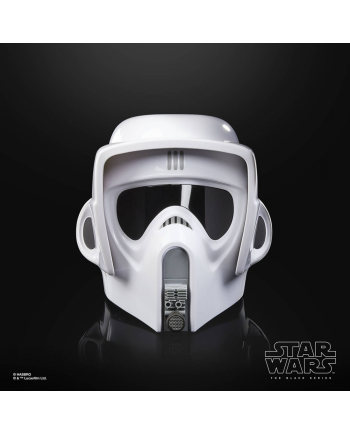 STAR WARS 6 - Casque éléctronique Biker Scout Black Series - vue de face