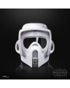STAR WARS 6 - Casque éléctronique Biker Scout Black Series - vue de face