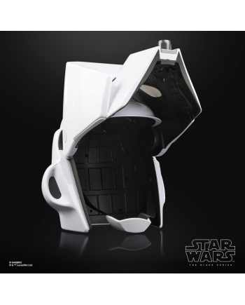 STAR WARS 6 - Casque éléctronique Biker Scout Black Series - vue de profil